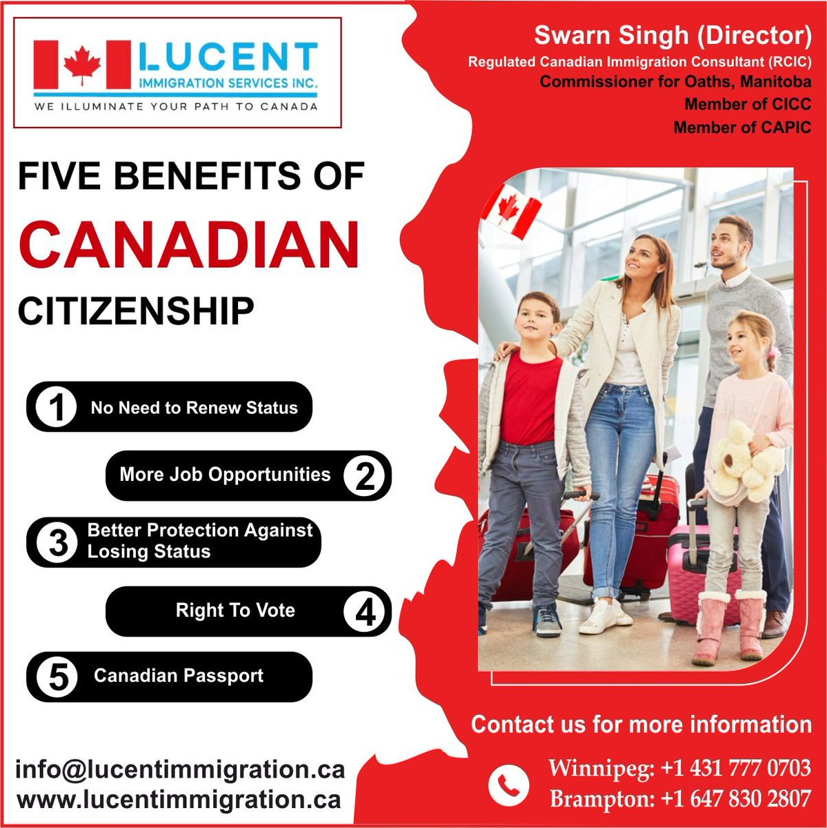 LucentImmi's tweet photo. After Applying for a PR Visa You Eligible to Get Citizenship in Canada and There Are Various Benefits of Getting Citizenship in Canada. #benefitsofPR #citizenofcanada #applyingforPRvisa #migratetocanada #canadianrights https://t.co/XOwTGiWHLV