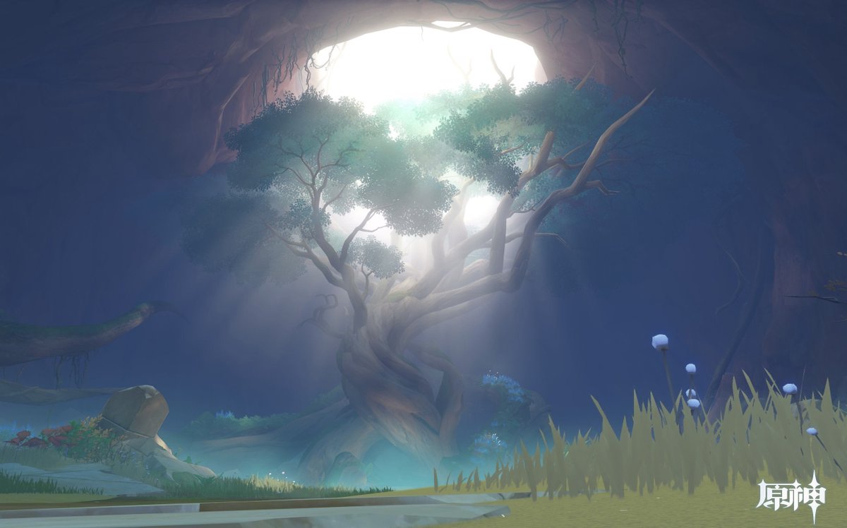 dendrosdaily's tweet photo. sumeru 3.4 leaks //

this new area though! so pretty, I can’t wait to explore https://t.co/H5oSsew02d