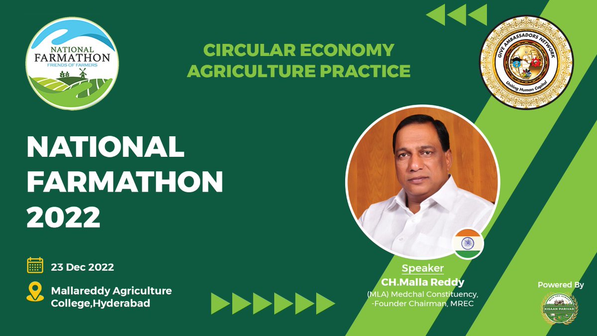 NFarmathon's tweet photo. We are thrilled to announce that speakers will be joining our National Farmanthon program in 2022.

Support the nation's backbone by attending more events this year. 
Let's get ready to celebrate Farmer's Day on December 23, 2022. 

#events 
#Farmathon
#farmers 
#naturalfarming https://t.co/mO8OtnGMPv