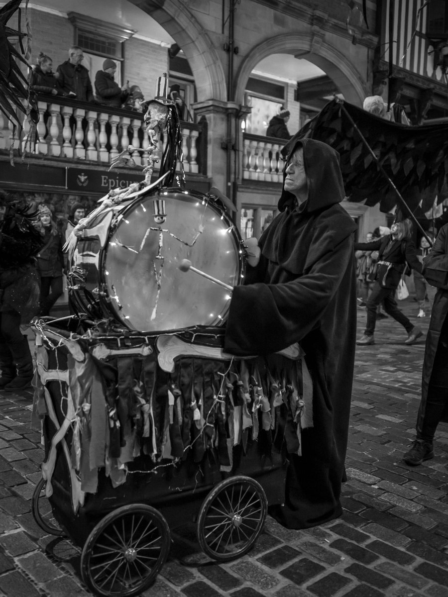 The Chester Winter Watch parade last week. A regular parade around the streets of Chester at this time of year. Captured after a <a href="/welshot/">Welshot Imaging</a> meeting on my <a href="/OlympusUK/">OM Digital Solutions</a> OM1 and 17mm lens.