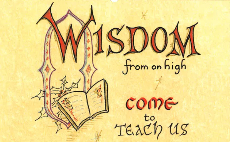 Neddamred's tweet photo. O Wisdom,
you come forth from the mouth of the Most High.
You fill the universe and hold all things together in a strong yet gentle manner.
O come to teach us the way of truth.
#OAntiphon #Vespers #EveningPrayer #Advent #OWisdom #OSapienta
Artwork: Sr Rosemary Borntrager, SP https://t.co/tnSOG0NETU