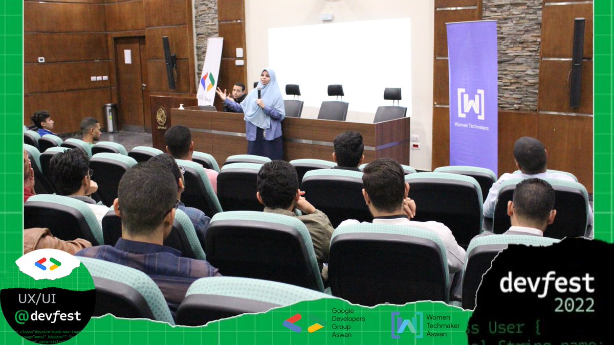 UI &amp; UX Session
Rehab Magdy

#GDG 
#DevFest
 #DevFest2022 
#DevFestAswan
 #DevFestAswan2022