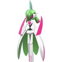 gardevoir solo two-tone skin multicolored skin green hair white skin green skin pokemon (creature)  illustration images