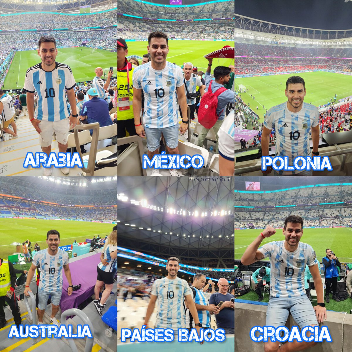 Hola amigos y conocidos de twitter, hoy los necesito para que me ayuden a difundir, no tengo entrada para la final, estuve en los 6 partidos de Argentina.
NECESITO CUALQUIER ENTRADA A PRECIO FIFA AYUDENME A DIFUNDIR, NO ME PUEDO PERDER LA FINAL 
🙏🙏🙏🇦🇷