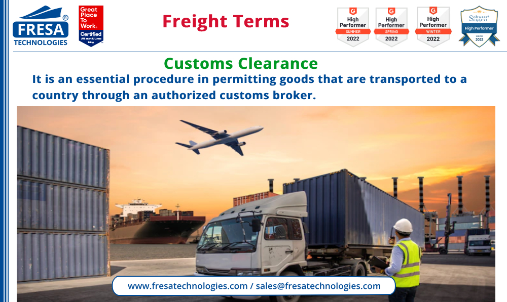 fresatechnology's tweet photo. Customs Clearance
It is an essential procedure in permitting goods that are transported to a country through an authorized customs broker.
Fresa Technologies
https://t.co/B3SQd8oSaG
sales@fresatechnologies.com
#fresa #CustomsHouseAgent #CustomsClearance https://t.co/7fp6kw81pG
