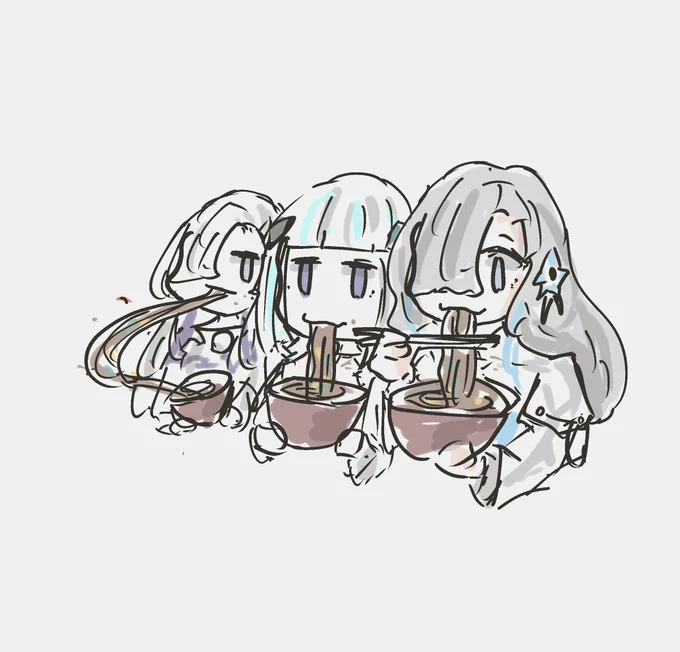 カレーうどんを食べる情緒with音楽的同位体  