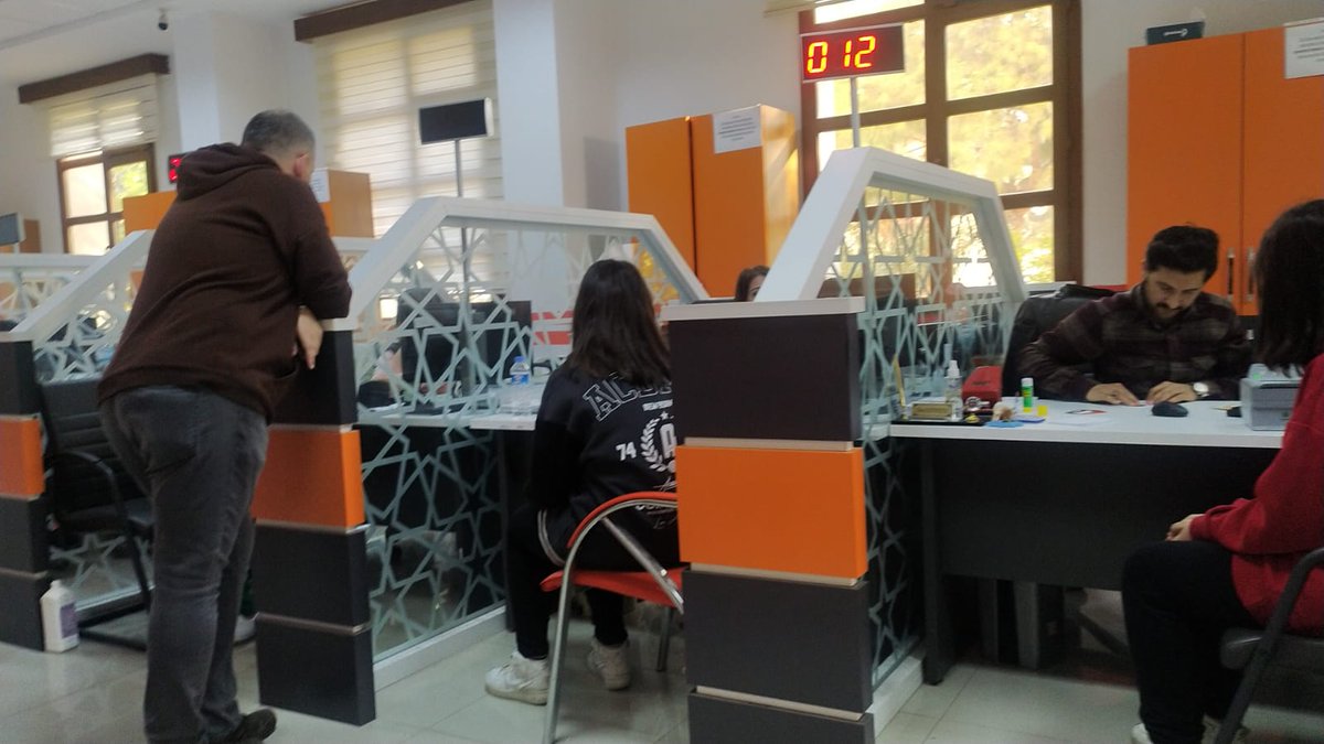 Dörtyol İlçe Nüfus Müdürlüğü olarak hafta sonu mesaiye devam.