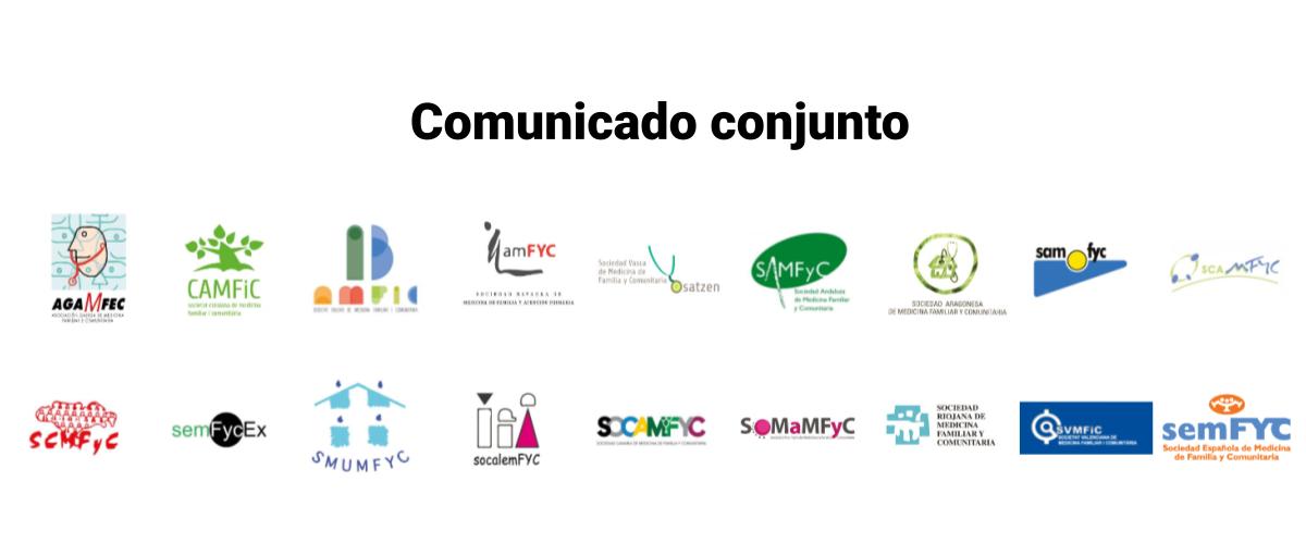 Comunicado de las 17 sociedades  de Medicina Familiar y Comunitaria  que constituyen la federación semFYC en relación a la situación que en las últimas semanas se ha vivido en la Atención Primaria de la Comunidad de Madrid.

#AtenciónPrimaria

1 de 7
👉semfyc.es/comunicado-de-…