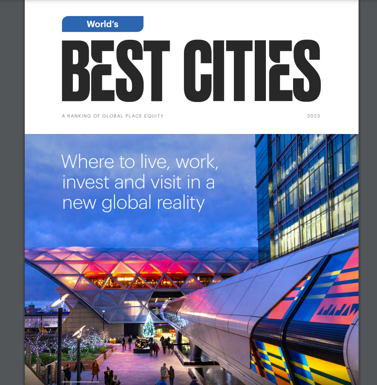 adifalla's tweet image. صدر الترتيب العالمي الجديد لعام 2023م لافضل المدن في العالم - ترتيب ريزوناس الشهير - وكانت الرياض من ضمن افضل 100 مدينة عالمية وتحصلت على الترتيب 83. 

يبدو ان الرياض ستكون اول مدينة سعودية تحقق هدف رؤية 2030 بوجود 3 مدن سعودية ضمن قائمة افضل 100 مدينة عالمية.