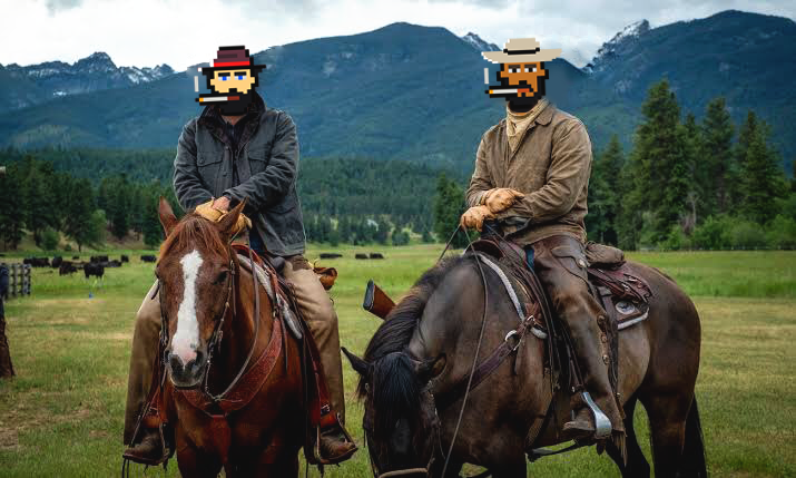 punksrelaunch's tweet image. After a long pause...WE ARE BACK🫡
with new ideas &amp;amp; powers to continue RDR Punks expansion in #NFTCommunity 

GM COWBOYS!!!