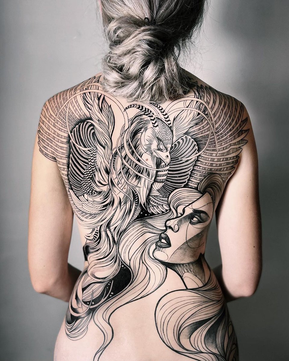 worldtattooG's tweet photo. Tattoo artworks © Laura Hochmond Tattoo. https://t.co/PfznPhbORG