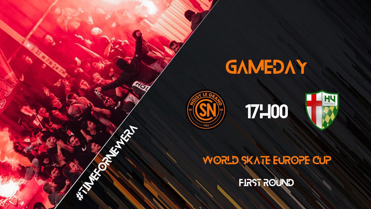 🇪🇺 COUPE D’EUROPE 🇪🇺

Après la courte défaite de nos noiséens face à Lleida, il faudra absolument que nos joueurs s’imposent contre l’équipe italienne de Vercelli 🔥

Un horaire spécial pour un samedi car le match se jouera à 17h00 !

ALLEZ NOISY 🧡🖤