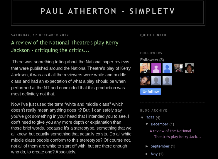 LondonersLondon's tweet photo. My critique of the critic's reviews of the @NationalTheatre's play #KerryJackson. The play by @aprildeangelis starring @FayRipley inspired by the @WalthamstowLife restaurant @orfordsaloon &amp; directed by @IRubasingham. "Is it cos they's white?"
https://t.co/HeERNBSC1q https://t.co/xHomVwtddC