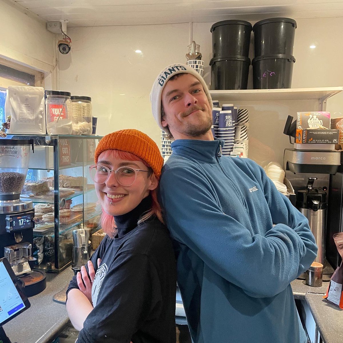 In a cabin first, Gareth and Meg will be throwing open the shutters in Gorsedd Gardens between 10-2 on CHRISTMAS DAY! 

The two of them wanted to do something nice for anyone needing a friendly face when the city closes down and we’re very proud of them for it!