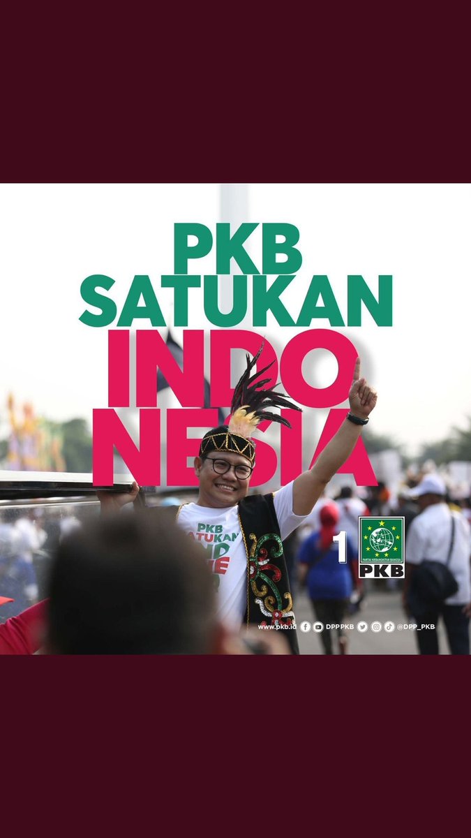 *#PKBNo1* 
 *#GusMuhaimin*