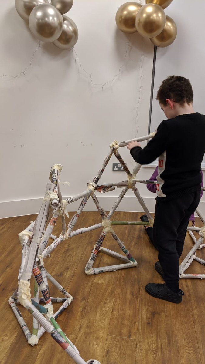 Our amazing STEM Club raised £270 with their tower building challenge this week! Check out their amazing construction, well done to all the children who took part, you can sponsor their amazing efforts here justgiving.com/fundraising/st…