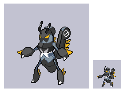 pixelart #ドット絵 #ポケモンSV #PokemonScarletViolet エクスレッグ
