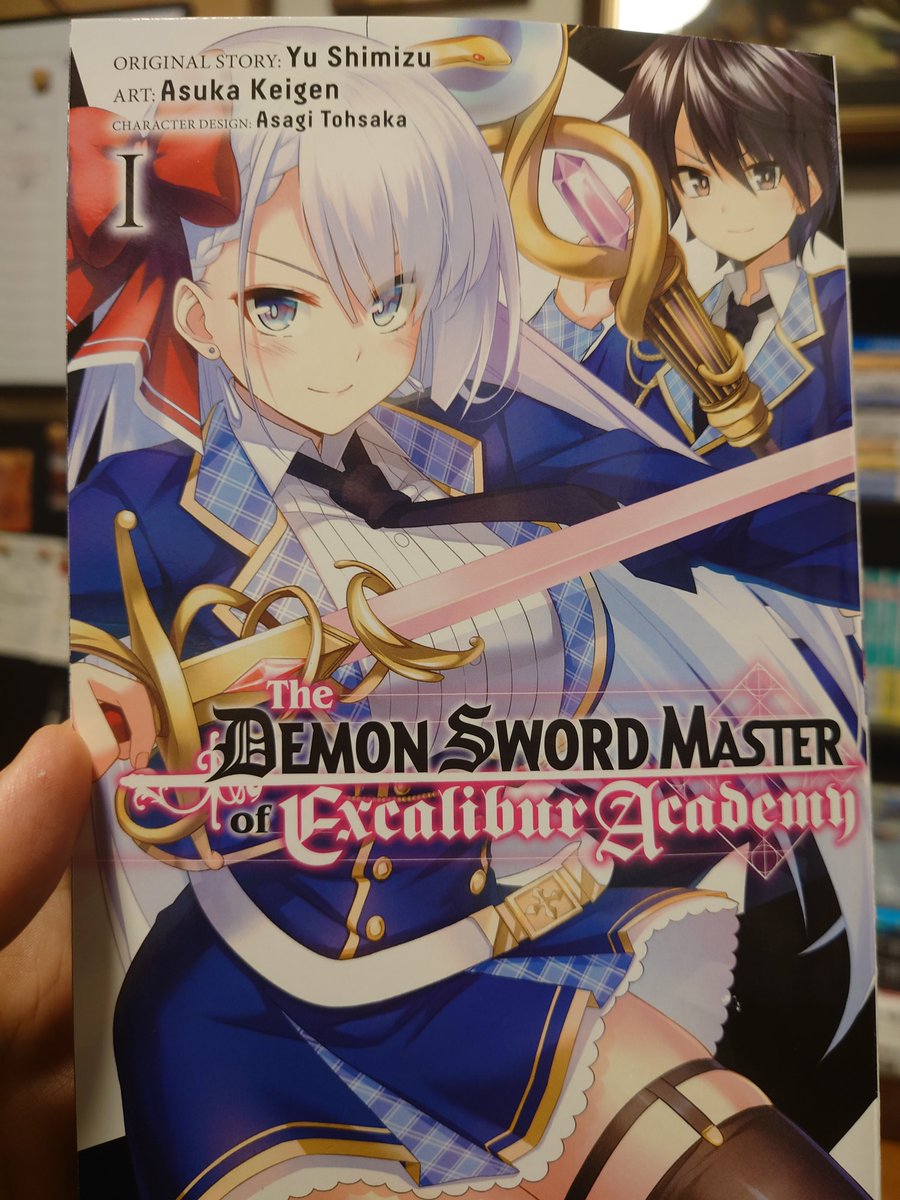 聖剣学院のMANGAの見本誌を頂きました!
英語の勉強になる😌✨ 
