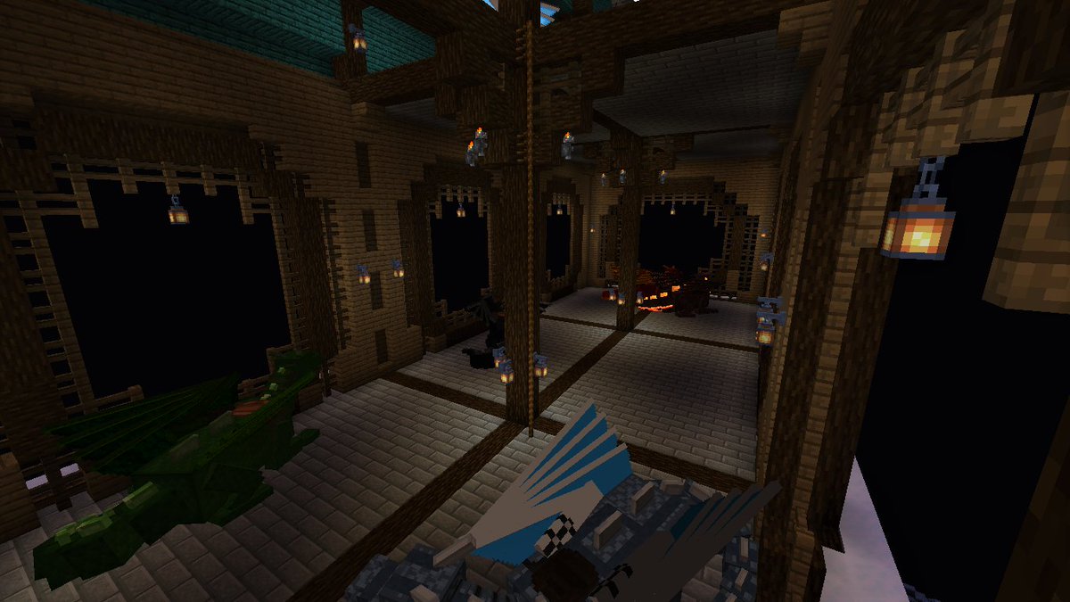 IEatSand221's tweet photo. Behold, another submission for #suppbuildoff , a mountaintop house for some pet dragons https://t.co/Ev5Tgg8PG3