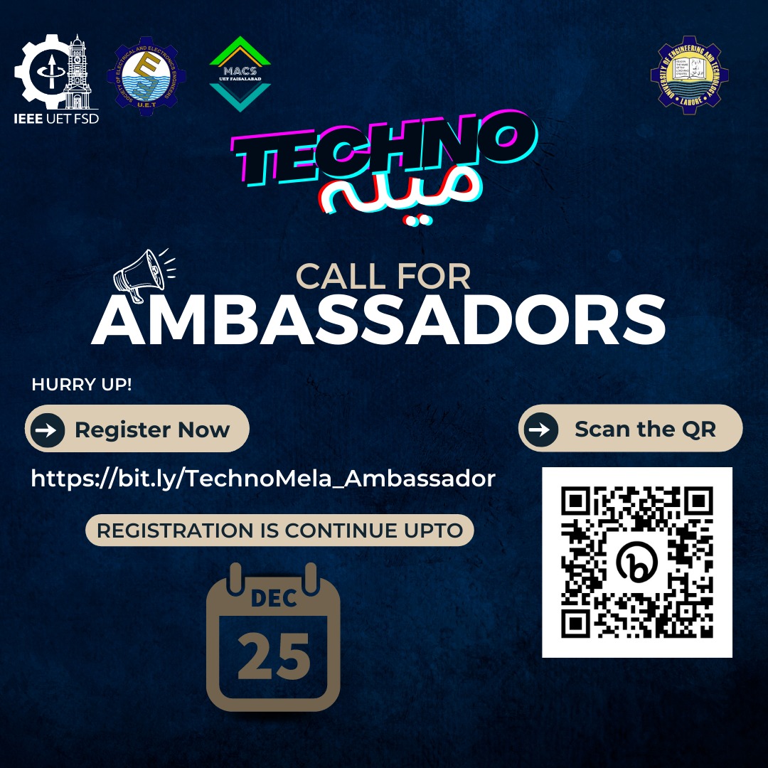 SeeeUet's tweet photo. For those who believe in having a passion to be the voice of Techno میلہ and someone who can make an impact, this is for you. Come and be a part of Techno میلہ and do your part to create bigger and more outstanding things.

https://t.co/nXBoqgvwDN https://t.co/zqsuEl0la2