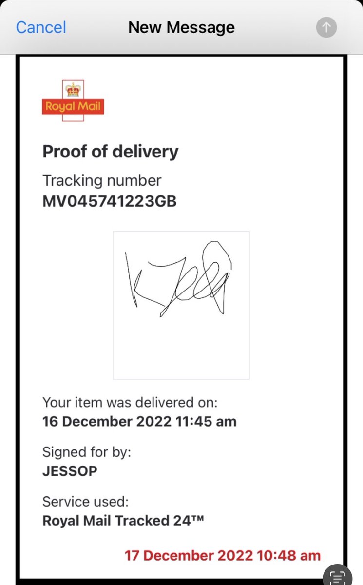 djbigsech's tweet photo. @vinted  threatened refunding buyer due to proof of delivery and postage not being sufficient - was speaking with an ‘Anissa’ - horrible experience no seller protection https://t.co/E9t04NhJCS