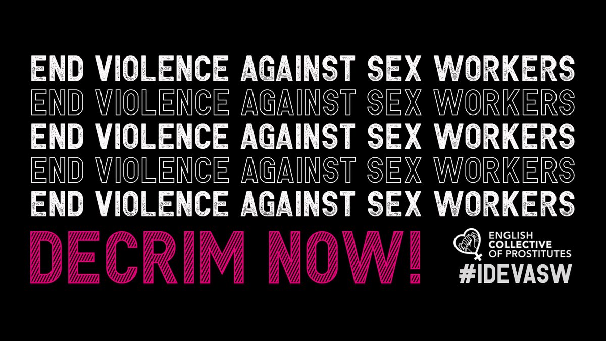 ProstitutesColl's tweet photo. This #IDEVASW we honour &amp; mourn sex workers globally who have been victims of violence &amp; murder. Today is also a day of resistance. We send our love &amp; strength to all those fighting for justice, safety &amp; protection from violence. “These tears are both a token and a vow of combat” https://t.co/YO4qDUD7Ys