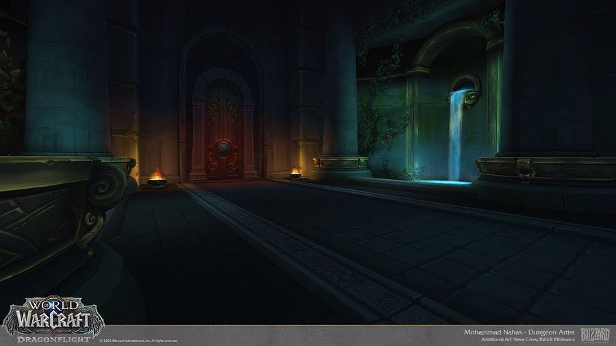 I had the absolute pleasure of working on Halls of Infusion, a new dungeon in World of Warcraft: Dragonflight. I couldn't have done this without the contributions of my amazing team! #warcraft #worldofwarcraft #dragonflight #hallsofinfusion #dungeon 
artstation.com/mnahas