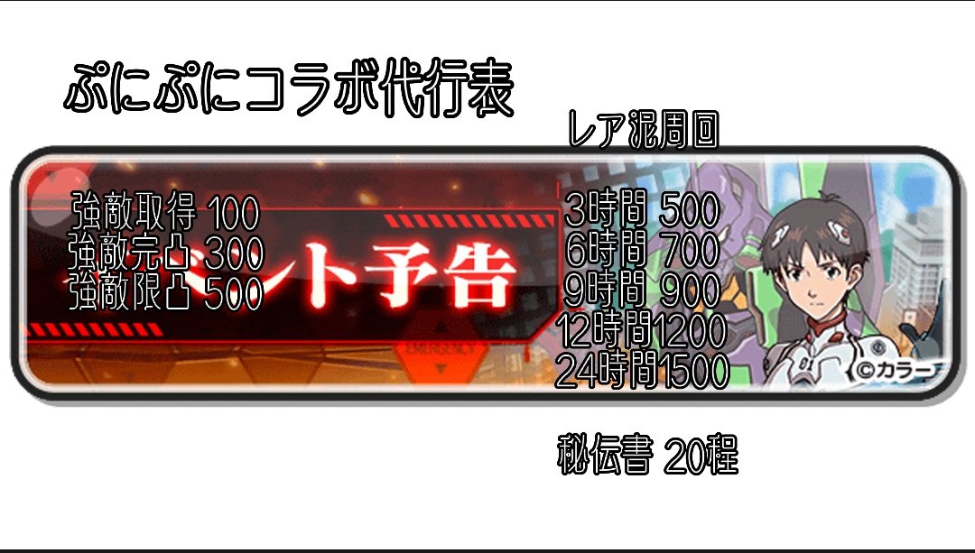 Ponzu_Daikou's tweet photo. #ぷにぷに代行 
 #ぷにぷに無料お助け 
 #ぷにぷにエヴァコラボ 
 #ぷにぷに無料代行 https://t.co/Rd8bHoIKIg
