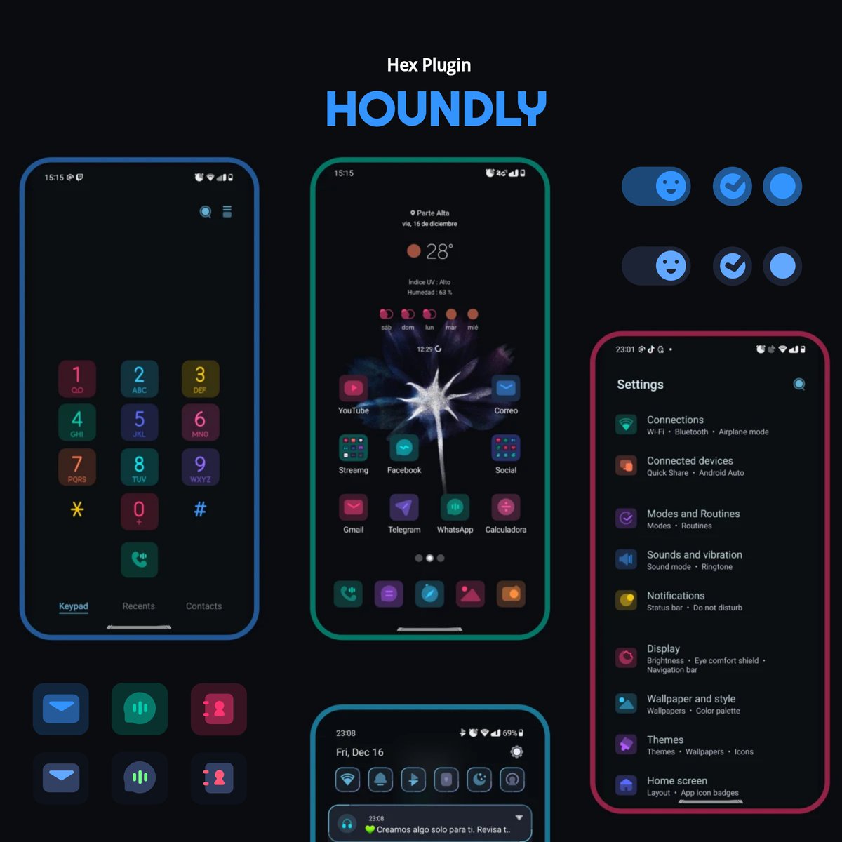 Hello everyone, again here with a new theme I hope you like it here is the link  #hex #custom #theme #personalization 

Link: play.google.com/store/apps/det…

BIO: bio.link/charliethemes