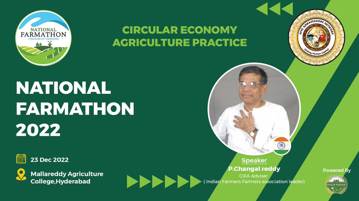 NFarmathon's tweet photo. We are thrilled to announce that speakers will be joining our National Farmanthon program in 2022.

Support the nation's backbone by attending more events this year. 
Let's get ready to celebrate Farmer's Day on December 23, 2022. 

#events 
#Farmathon
#farmers 
#naturalfarming https://t.co/7hH3y5AWr1