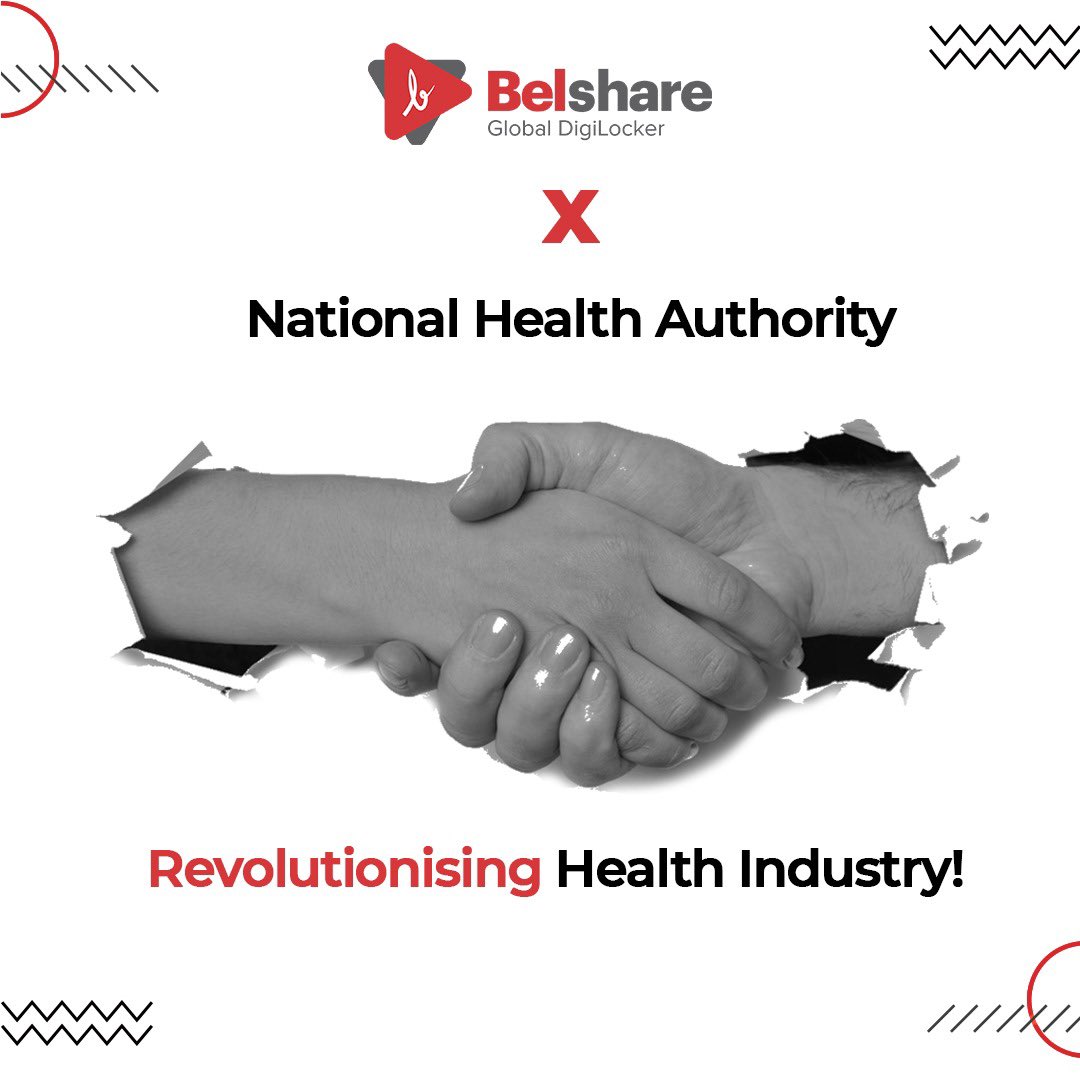 Belshare_Global's tweet photo. We've collaborated with the National Health Authority of India to bring in the much awaited revolution in health industry with BelShare, India's first blockchain based ID Storage app.
#belshare #belhospitality #blockchain #blockchaintechnology #safedata #secure #belfrics #nha https://t.co/S1RgxH8OeX