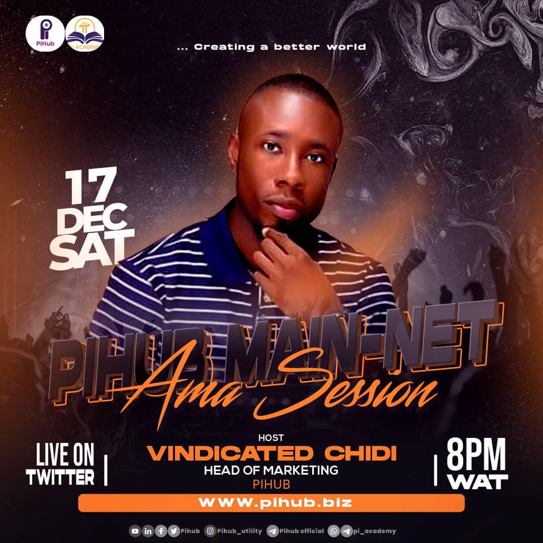 Gavinz212's tweet photo. #PiHubMainnet Announcement
@PiHub_Utility | #PiPay
Speakers 🎙️: @apallison_pi | @dare_omoge | @charliechuks9
Join
https://t.co/HPf9BsklDQ… https://t.co/4dkr5Wp10W