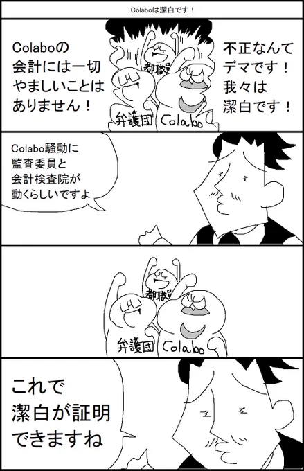Colaboは潔白です! ～参戦するのは会計検査院編～ 
