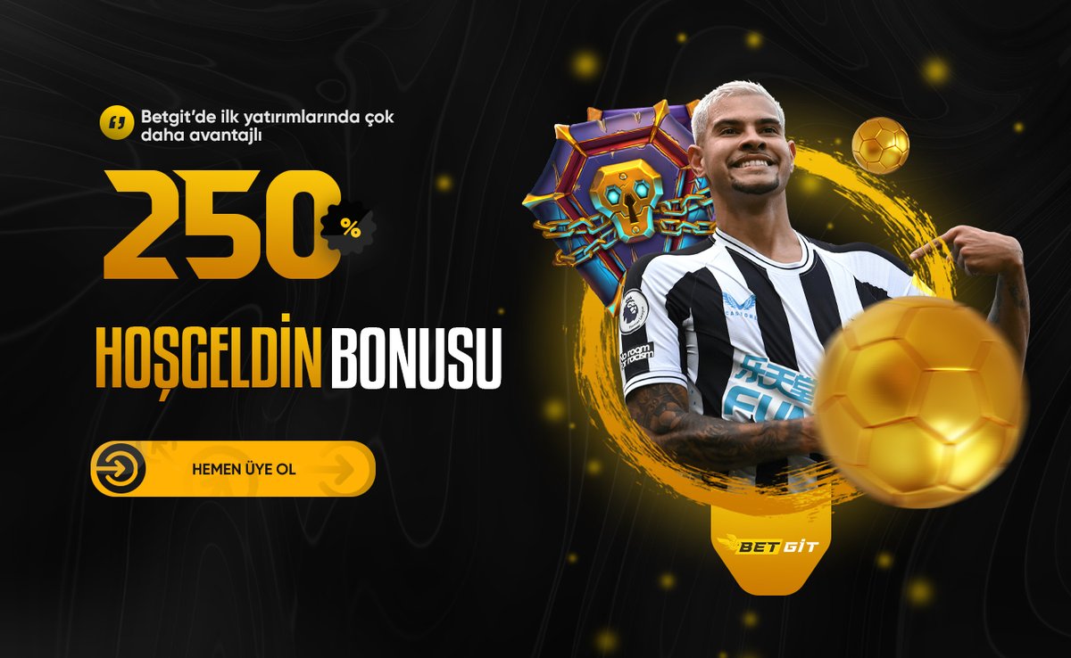 Betgit'in Avantajlı Dünyasına Sende Katıl,
%250 Hoşgeldin Bonusu ile Hayallerini gerçekleştir 🤎