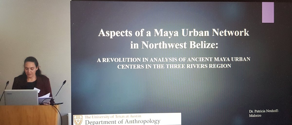 UllaMR's tweet photo. A second female speaker this morning and fancy Mayan sites in #TAG43 @AntiquityTAG https://t.co/AMO2N7o5av
