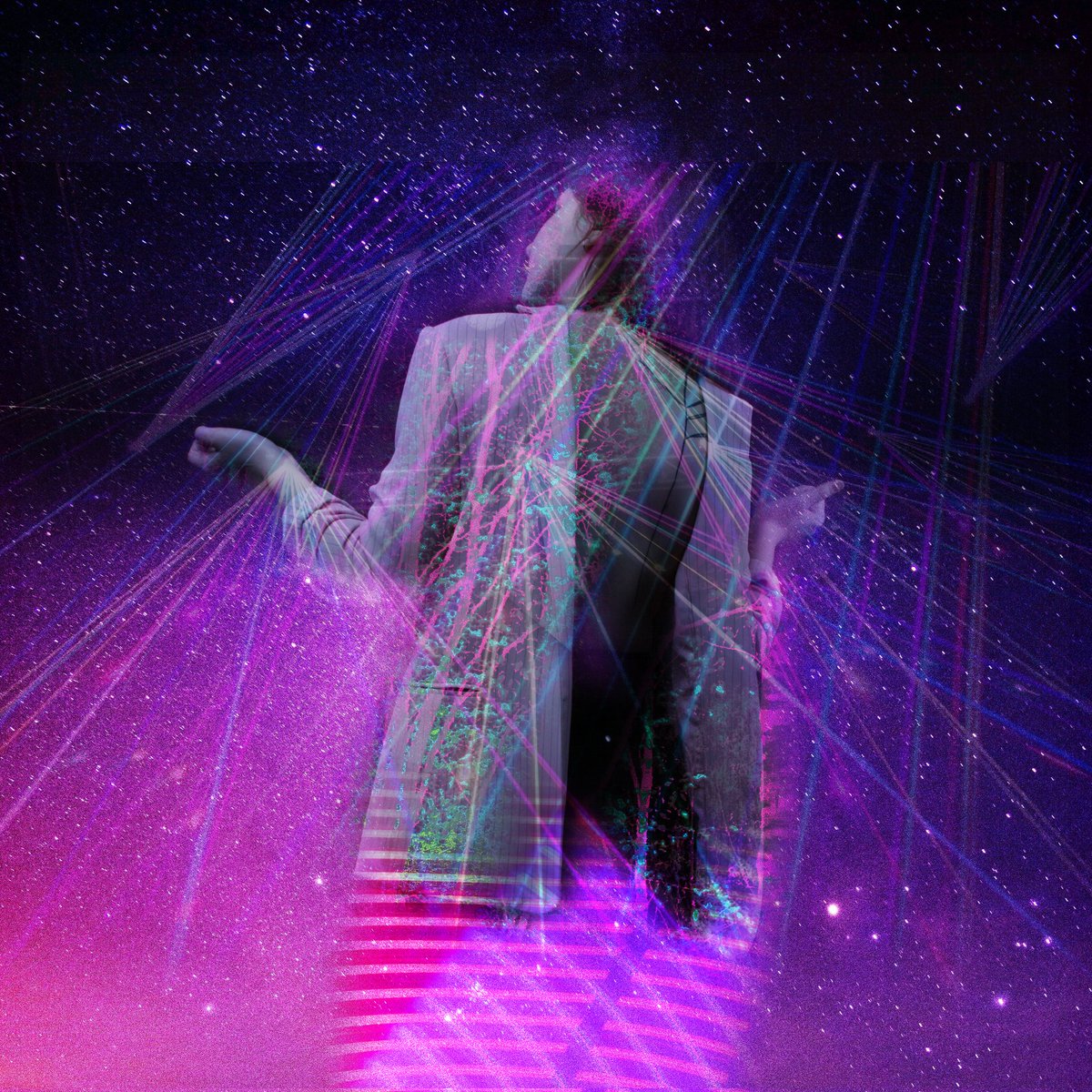 "Dancing with the Stars" (2022)

An imaginary woman freestyle dancing with the stars and feeling rays of joy from our infinite universe. This is my contribution for the next Mintbase Sunday, by <a href="/GambiarraNear/">Gambiarra Near</a>, where I made three copies for only 0.94 nears* for a limited time.