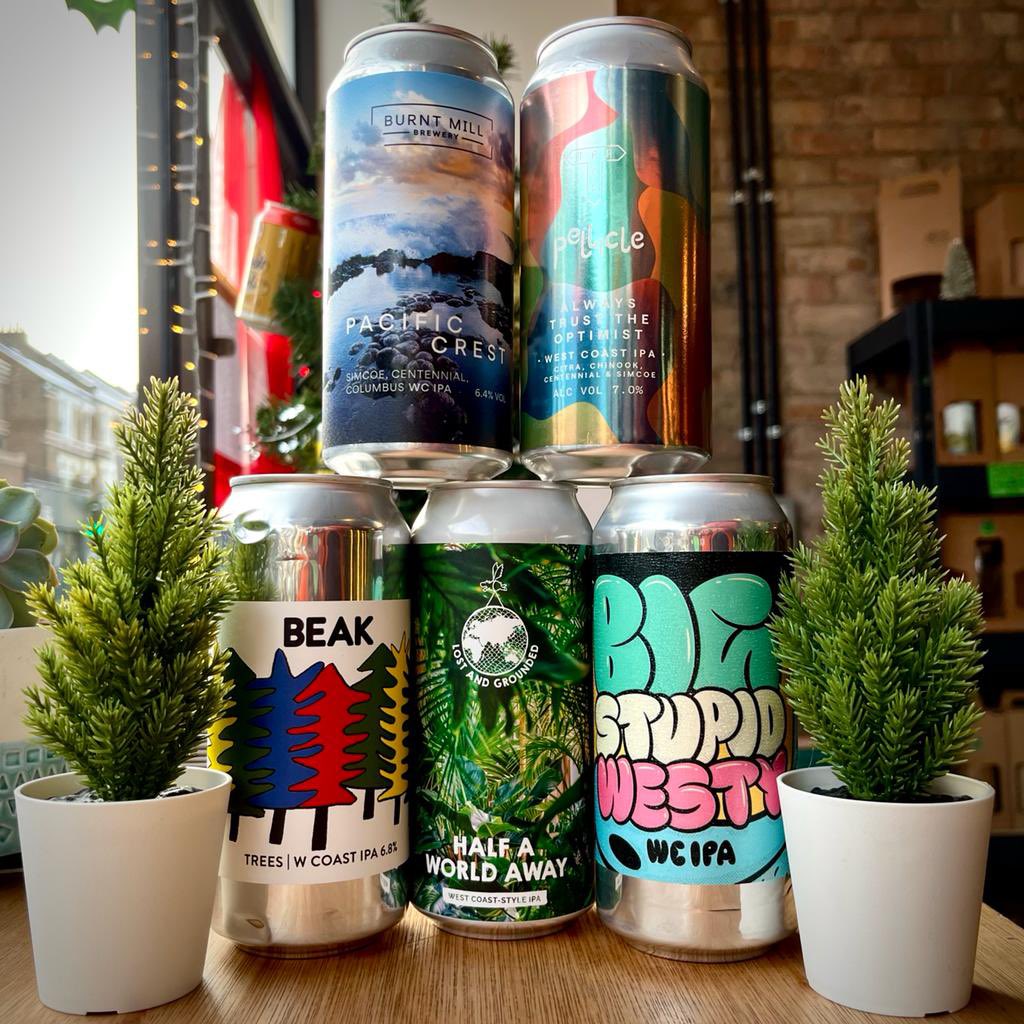 It’s starting to look a lot like a West Coast IPA Christmas. Some brilliant beers from Beak, Burnt Mill, Lost & Grounded, Track x Pellicle and Verdant.