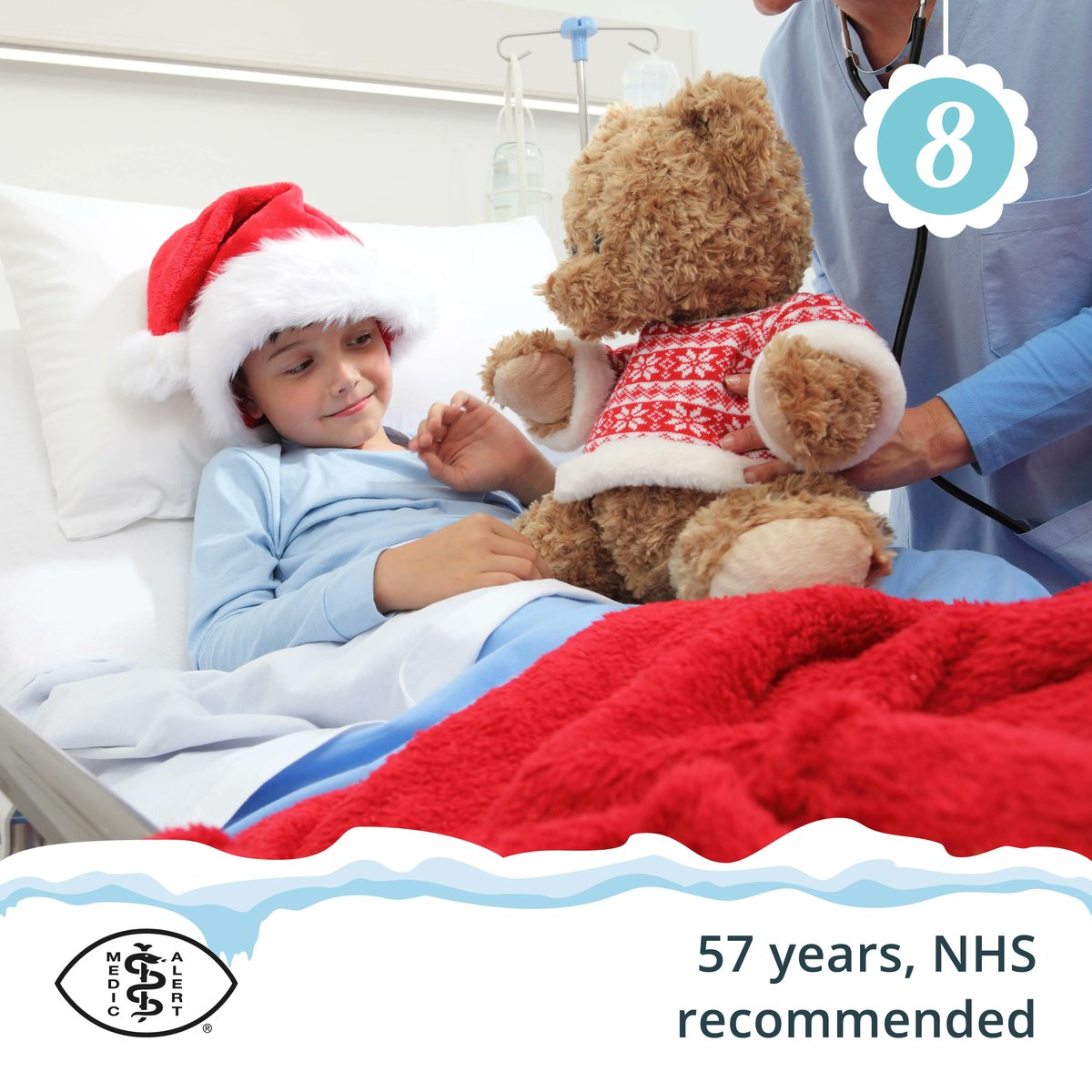 Stay safe this holiday season with <a href="/MedicAlertUK/">MedicAlert UK & IRL</a> 🎅 

Trusted by thousands and recommended by the NHS, we provide peace of mind with personal medical information in emergencies. 

Get the benefits of membership now: buff.ly/3FBZime 

#MedicAlert #NHS #MedicalID