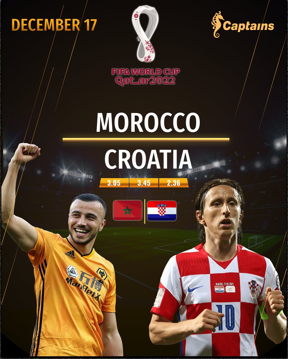 MaxonAiro's tweet photo. Maroc watapata 3rd place ama hapa pia kichapo ya Croatia inakuja? Share your predictions! 
Pale #Captainsbet odds zote ziko boosted so you can win more bila tax! 
Click 👉https://t.co/J8dtHFYurC
Femi One #pesatips https://t.co/d8YlVi1LAE