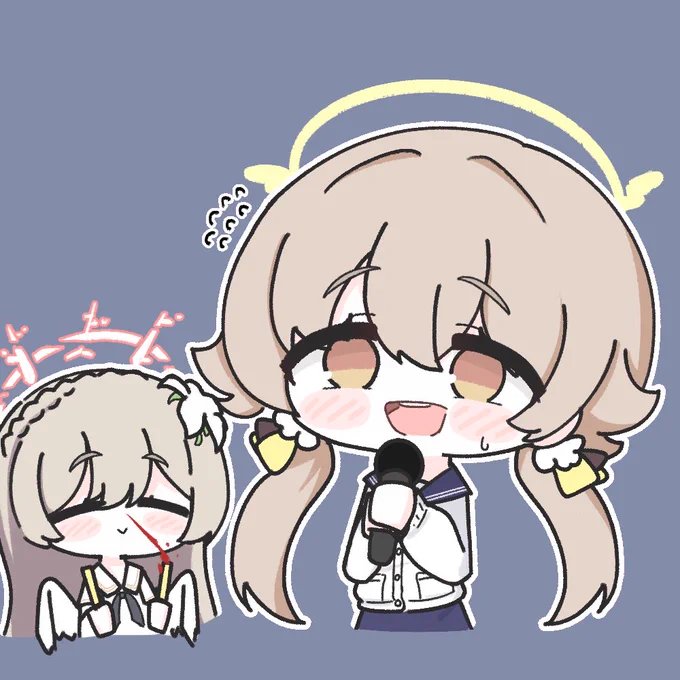 #ブルアカ  HIFUHIFUMI