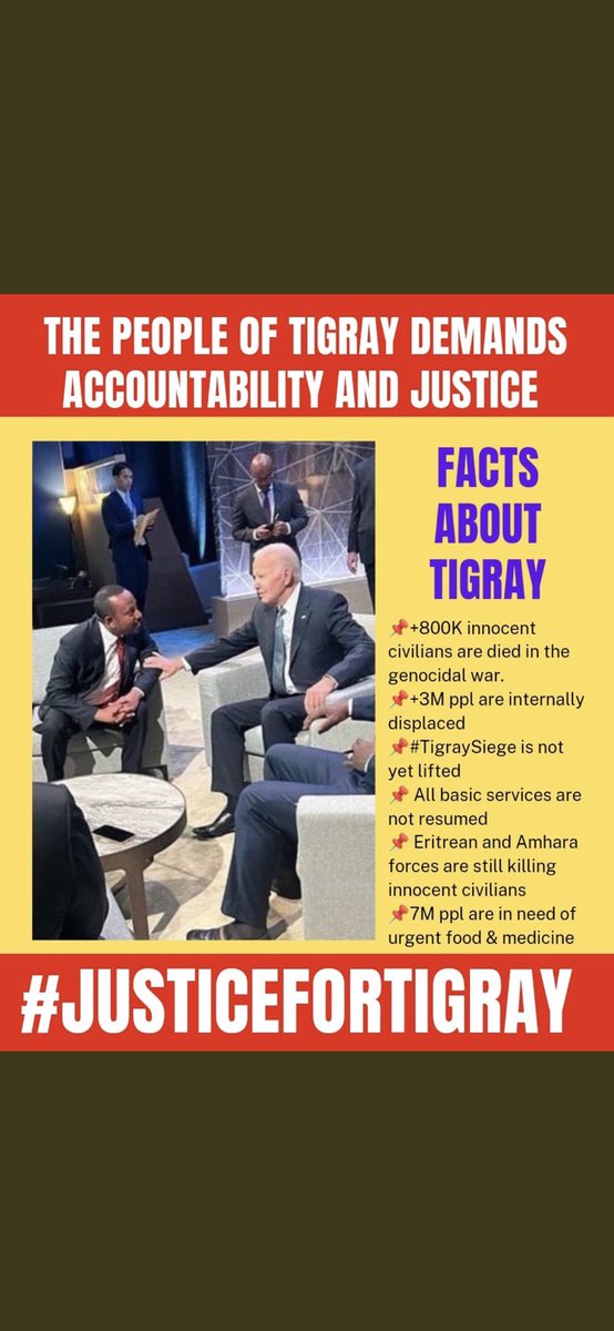 SolomonTsilmti's tweet photo. The on-going #773DaysOfTigrayGenocide by Alamo Drafthouse Cinema Downtown Los Angeles 700 W 7th St Unit U240, Los Angeles, CA Watch with us as the film goal is to spread awareness on the civil war&amp; humanitarian crisisAll funds will preceed!https://t.co/IRGQEwpaCZ @SenTedCruz @VP https://t.co/O9792WI1wA