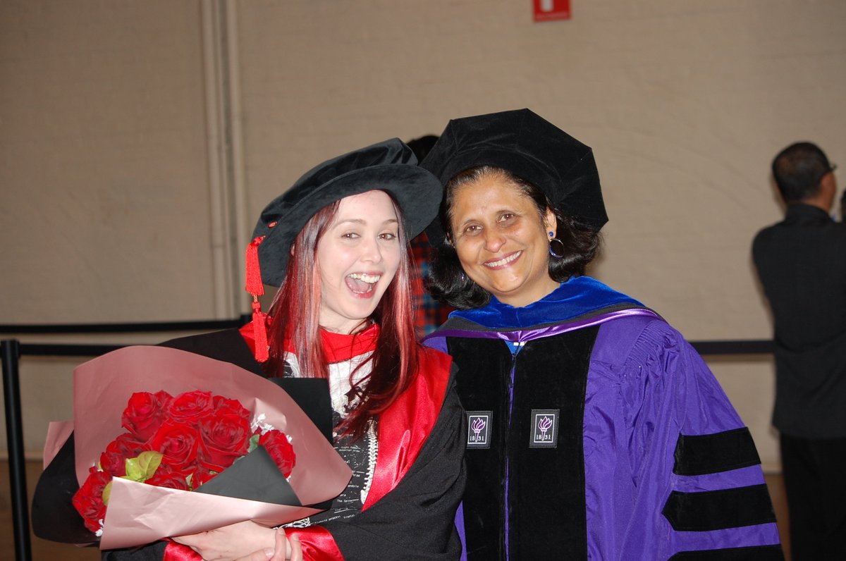 vpilbrow1's tweet photo. I broke out in hives @UniMelbMDHS Graduation Ceremony triggering trauma from #harassment and #bullying in #academia @UniMelbMDHS. But it was an honour to be invited by my student @NatLangowski, who graduated with a brilliant #PhD. I wore the robes of my alma mater @nyuniversity https://t.co/gQXBbm3s43