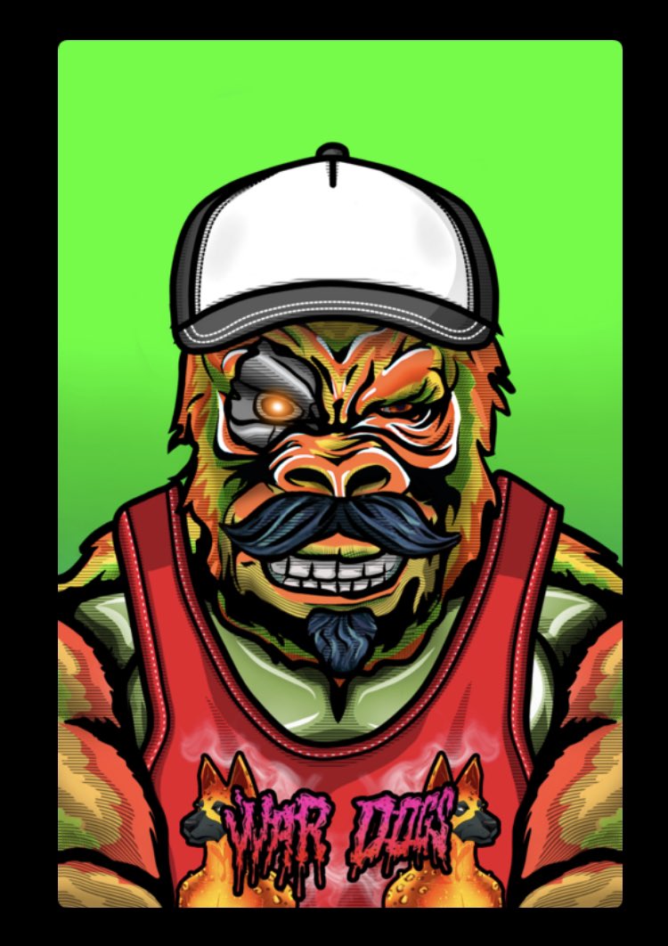 DeppeRainer's tweet image. @GangGorillaz #algodrop still minting 10% left #GoingBananas $yeet #icx