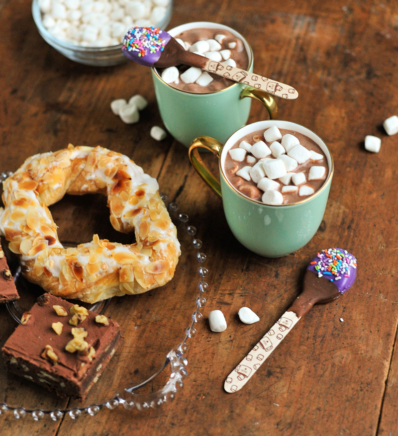 Make your weekend sweet with hot chocolate and a treat from our bakery department. #sweettreat #winter #tasty #weekend