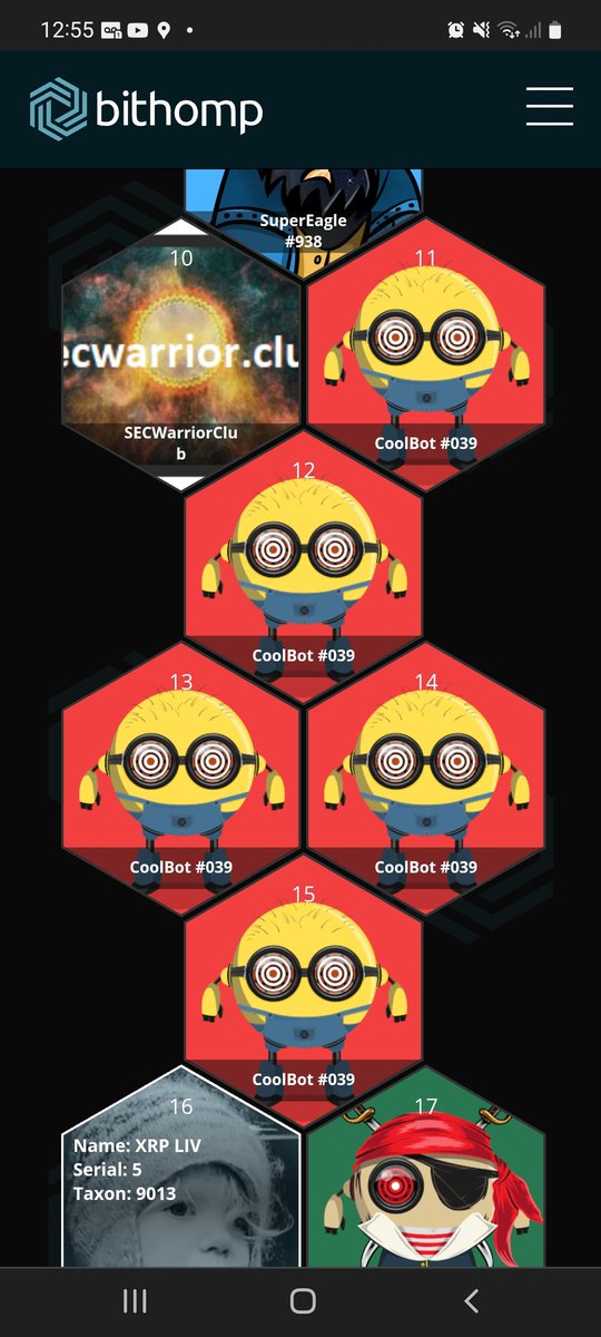 EddieArthur's tweet image. @realSologenic when converting these from #XLS14 to #XLS20 on the first day it was possible on solo I've ended up with 5 CoolBot 39's !!! How do I sort this out please???  #XRP #NFT #Fail