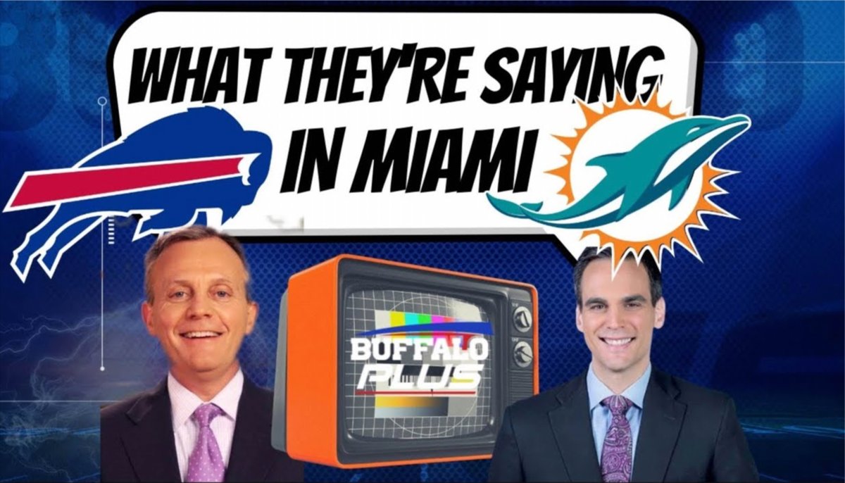 MikeCatalana's tweet photo. Buffalo Plus can get you ready for Bills vs Dolphins. Join @JennaCottrell @danfetes and me for our Podcast presented Connors & Ferris, what they're saying from Miami with @WillManso , Dan's Best Bets and more. #BillsMafia #Finusup #BuffaloPlus
https://t.co/sxQBQNfjYO https://t.co/j8Y9Z3h5Vb