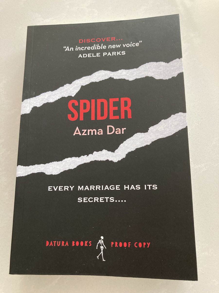 laurajm8's tweet photo. More intriguing bookpost today! Spider by @azmadar1 looks fab, thanks @EllaJChappell https://t.co/9a9bqUCowu