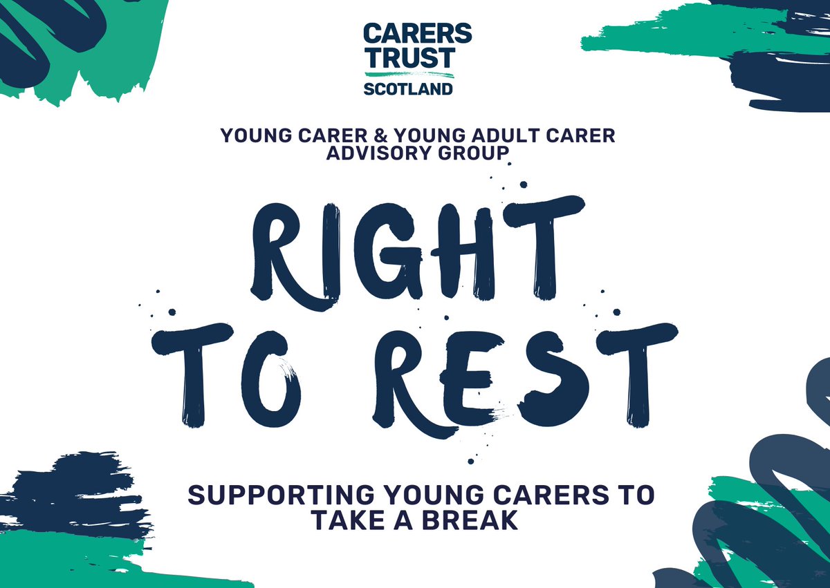 Did you know over a third of young carers our YCYAC Advisory Group consulted do not understand their rights around taking a break?

#RightToRest is a youth-led campaign tackling these issues! 🗣️ ✉️ Read more about our campaign here: carers.org/righttorest