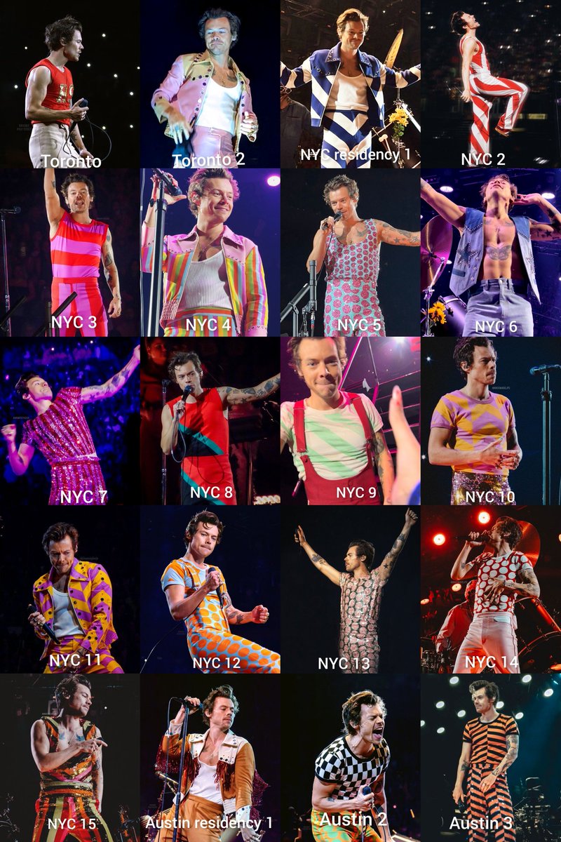 harrydailyposts's tweet photo. 15) your top 6 from the North American leg of tour. (Harryween isn't included on purpose) https://t.co/ERbqoPIOTq