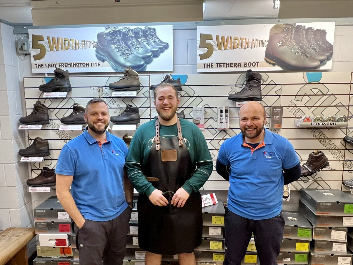 MovingForces's tweet image. Had a lovely drive up to Yorkshire to the home of Altberg, custom fitted handmade boots to help us ready for our sponsored walk next year, 🇩🇪 to 🇬🇧 850mi. Huge thanks to the Altberg team for their support! 
Give them a visit for quality British handcrafted custom fitted boots!